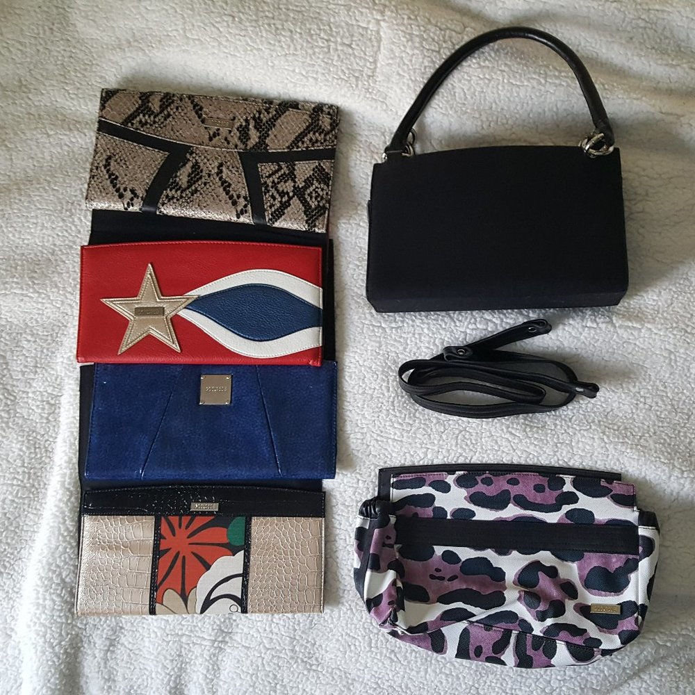 Miche Black Base Purse, 5 covers, and Handles